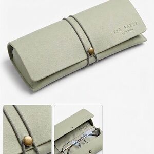 Ted Baker Sage Green Sunglasses Case